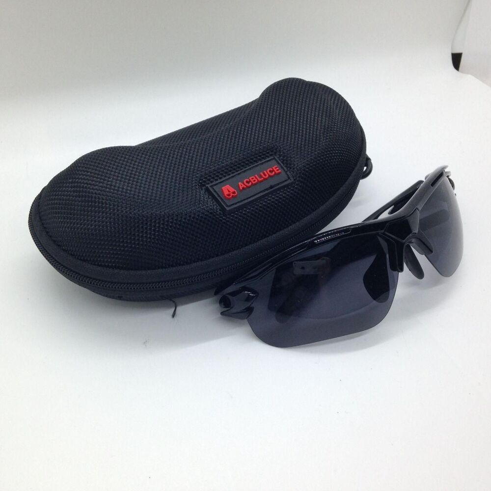 ACBLUCE Men's Black Sunglasses
